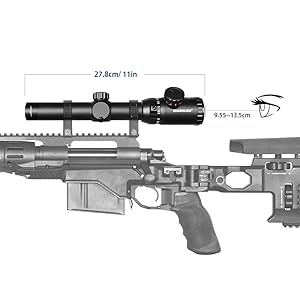 サバゲー　スコープ Amazon.co.jp: Visionking スコープ ライフルスコープ 26mm