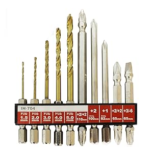 ドリル各種4本セット 木工用ドリルセット 8PCS 限定 WS 木工ドリル | ホームセンター