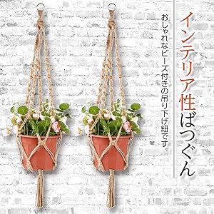 Amazon Hamilo ハンギング プランター 鉢 ホルダー 植物 吊り下げ 紐 ロープ 麻 4種セット 鉢 プランター Amazon Hamilo ハンギング プランター 鉢 ホルダー 植物 吊り下げ 紐 ロープ 麻 4種セット 鉢 プランター