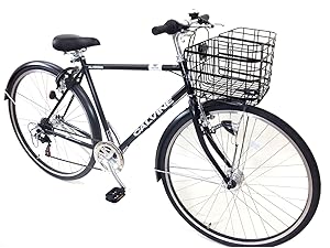 Amazon | カルバイン (CALVINE) ホワイト 27インチ 7段変速 LEDオート