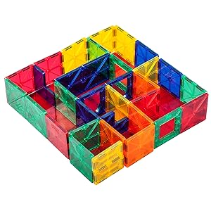 ピタゴラス算数　MAG-WISDOM　カラフル マグネットブロック 知育玩具 Amazon.co.jp: MAG-WISDOM マグネットブロック 上級者セット100