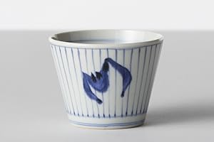 古伊万里　蝙蝠（こうもり）文蕎麦猪口 古伊万里 蝙蝠（こうもり）文蕎麦猪口