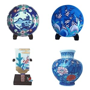 伝統工芸品　有田焼　花瓶 Amazon.co.jp: 花瓶 有田焼 陶器 伝統工芸品 日本製 竹千代 大