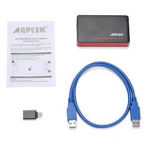 Amazon | 「USB3.0対応」AGPtEK HDMIゲームキャプチャーボード