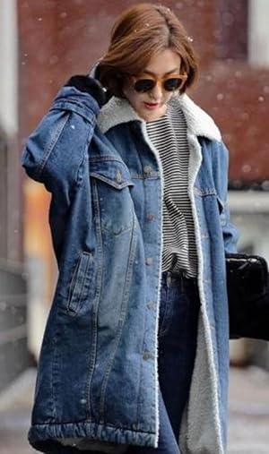 Amazon Mlbossデニムコート レディース 裏起毛 ロングコート 裏ボア ジージャン ゆったり ボアアウター 韓国ファッション ストリート Gジャン コート ジャケット 通販 Amazon Mlbossデニムコート レディース 裏起毛 ロングコート 裏ボア ジージャン ゆったり ボアアウター 韓国ファッション ストリート Gジャン コート ジャケット 通販