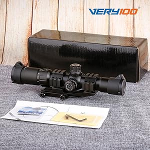 ブラック 光学サイトスコープ 調整可能 Amazon.co.jp: VERY100 ライフルスコープ ミル・ドットサイト