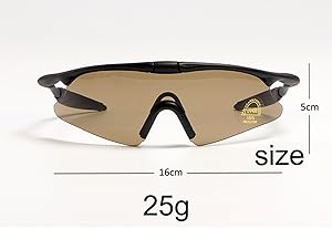 Amazon | HuktDerスポーツサングラス 偏光レンズ 超軽量 UV400