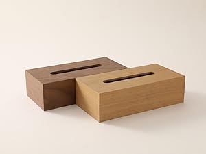 Amazon｜【ティッシュケース・ホルダー】 木製 ティッシュ