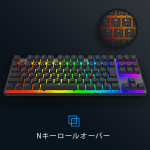 Amazon | DREVO テンキーレス ゲーミングキーボード Tyrfing V2