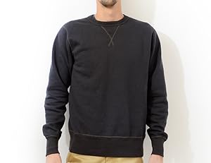 Amazon.co.jp: [バズリクソンズ] スウェット SET-IN Crew Binder