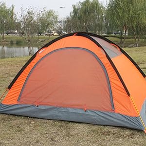 Amazon | Kazumiya テント 2人用 キャンプテント ツーリング