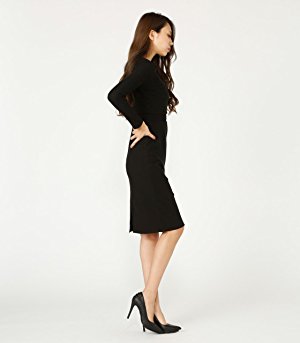 Amazon リエンダ Rienda ワンピース Sウエストレースiラインミディop 110bsa 0710 レディース ピンク Free ワンピース チュニック 通販