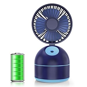 『大風量ミスト!』冷風扇 静音 加湿 卓上扇風機 USB接続式 タイマー付 軽量 ミストファン 卓上 冷風扇 USB 充電 静音 3段階風量調節 扇風機