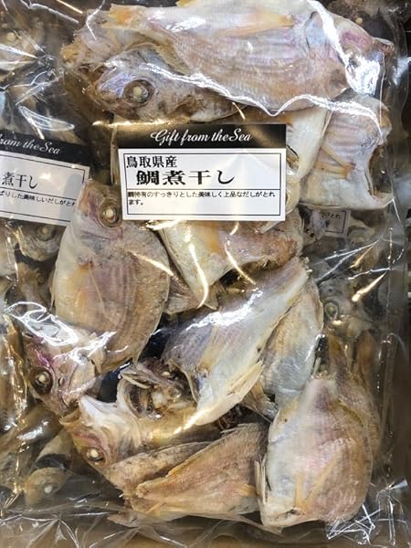 Amazon 鯛 煮干し 500g入り 上品な出しがとれます うまいもの市場 干物 燻製 通販