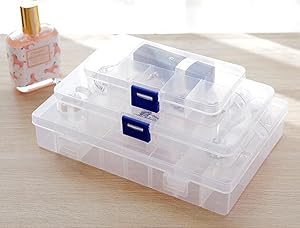 携帯用 収納ボックス 小物入れ 収納ケース 収納箱 コンパクト クリア2個