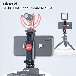 Amazon | VIJIM カメラスマホホルダーセットスマートフォン三脚