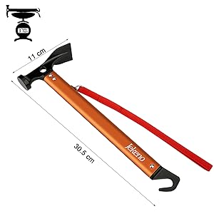 eono ペグ ・ SELPA ペグハンマー(未使用) Amazon | ペグハンマー テント ペグ18cm 軽量ハンマー キャンプ