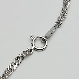 Amazon | 純プラチナ ネックレス Pt999 スクリュー チェーン