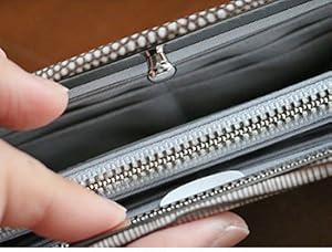 Amazon | [ニュートラルグレイ] お財布ポシェット クレール