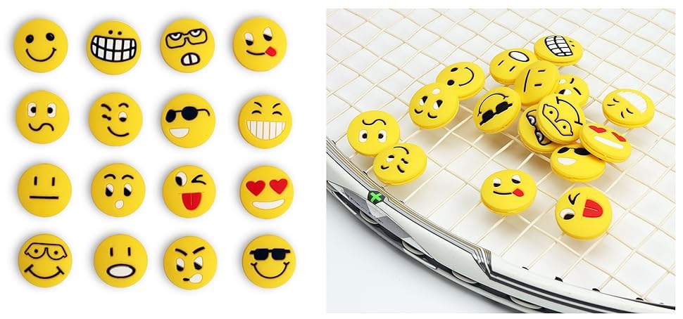 Amazon ラケット用小物 テニス振動止め 可愛い絵文字 Hlc 振動止め Amazon ラケット用小物 テニス振動止め 可愛い絵文字 Hlc 振動止め