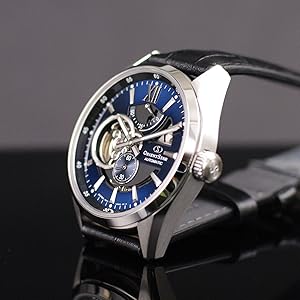 美品　オリエントスターORIENT STAR 自動巻　パワーリザーブ　箱付 美品 オリエントスター パワーリザーブ 自動巻 裏スケ 腕時計 箱