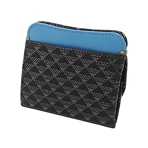Amazon | 印傳屋 印伝 財布 小銭入れ 鹿革 たかね 富士山柄 黒地