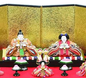 値下げしました！ミニ雛人形 三段飾り 十人飾り 全て新品未開封 ミニ雛段飾り十人揃・雛人形 / 京都の人形・こけし・和雑貨通販