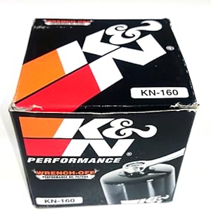 K&N KN-160 オイルフィルター 6個セット K&N KN-160 Oil Filter