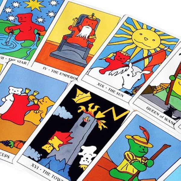 Amazon.co.jp: I.I.J タロットカード グミベア・タロット 缶入り