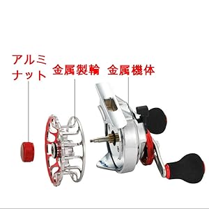 Amazon | チヌリール 釣り 筏リール 落とし込み 前打ち 右/左