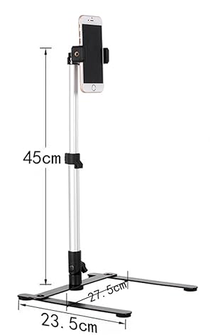 【即購入⭕️】3-in-1 自撮りデスクトップ ライブスタンド 高さ調節可 XXZU 210cm カメラ 三脚 ライトスタンド 撮影用ライト スタンド