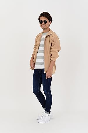 IS ジッパー付きブルゾン オフホワイト wim536-01.jpg
