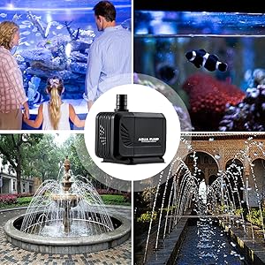 Amazon | Yimaler 水中ポンプ 循環ポンプ 給水・排水ポンプ 大型