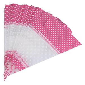 No.112　OPP袋テープ付　透明×ピンクりぼん柄　100枚 No.112 OPP袋テープ付 透明×ピンクりぼん柄 100枚 - メルカリ