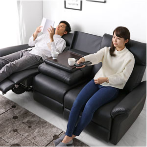 Amazon｜タンスのゲン 電動 リクライニング ソファー