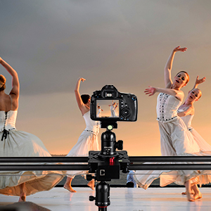 Amazon | スライダーカメラ電動、ASHANKS 80cmカーボン