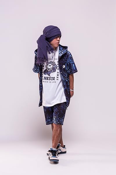 Amazon Co Jp ネスタ ブランド Nesta Brand パーカー 半袖 昇華 総柄 192nb1301 ホワイト L Clothing Accessories