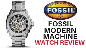 Amazon.co.jp: Fossil フォッシル 自動巻き スケルトン 腕時計