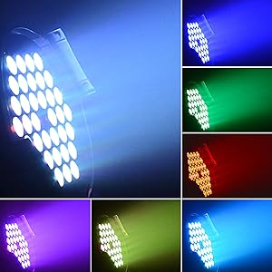 Amazon.co.jp: SevenStars ステージライト ステージ照明 舞台