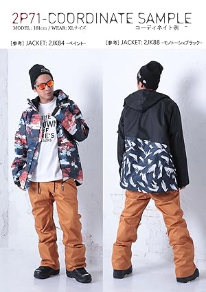 le-Rhythmスノーボードウェア　メンズ Amazon | le-Rhythm（リアリズム） スノーボードウェア メンズ