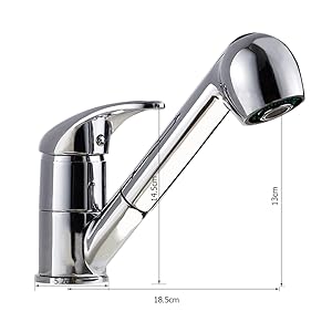 Amazon | キッチン用水栓 蛇口 混合水栓 洗面用 浴室 節水