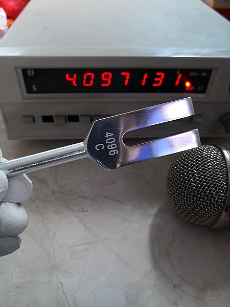 Amazon | QIYUN 音叉 チューナー 4096HZ マレット セット 水晶