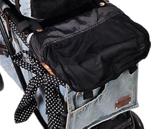 マザーカート2段式モノクロキャラクター柄 ペットカート マザーカート2段式モノクロキャラクター柄 ペットカート