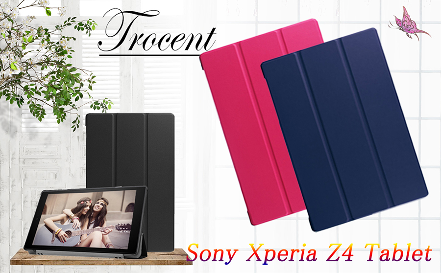 Amazon.co.jp: 【Trocent】For Sony Xperia Z4 Tablet ケース