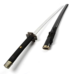 美品⭐︎模造刀￼ 踊り用 Amazon.co.jp: 模造刀 殺陣・舞踊刀 （2尺2寸） 中刀 横掛台