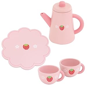 【レア】マザーガーデン　野いちご　ティーポット❤️陶器製【美品】 Amazon | マザーガーデン 木のおもちゃ 野いちご ティーポット