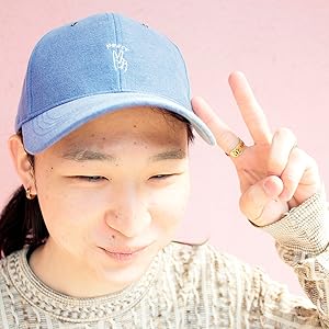 ペジニョンサイン付きキャップ【専用】 Amazon | ベーシックエンチ Hand Sign Cap ハンド サイン