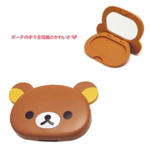 おまけ用　モノクロブー　ミラータイプのマスコット・ リラックマおもちゃの時計 送料無料 リラックマ スーパーもーちもち大福クッション