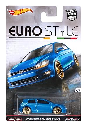 Amazon | Hot Wheels Car Culture Euro Style Set of 5