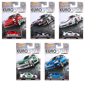 Hot Wheels Euro Style 5台セット ホットウィール Amazon | Hot Wheels Car Culture Euro Style Set of 5